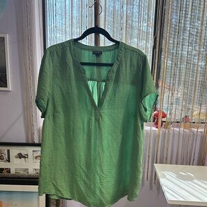 Torrid Light Green Harper Blouse